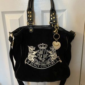 Black Juicy Couture tote/purse